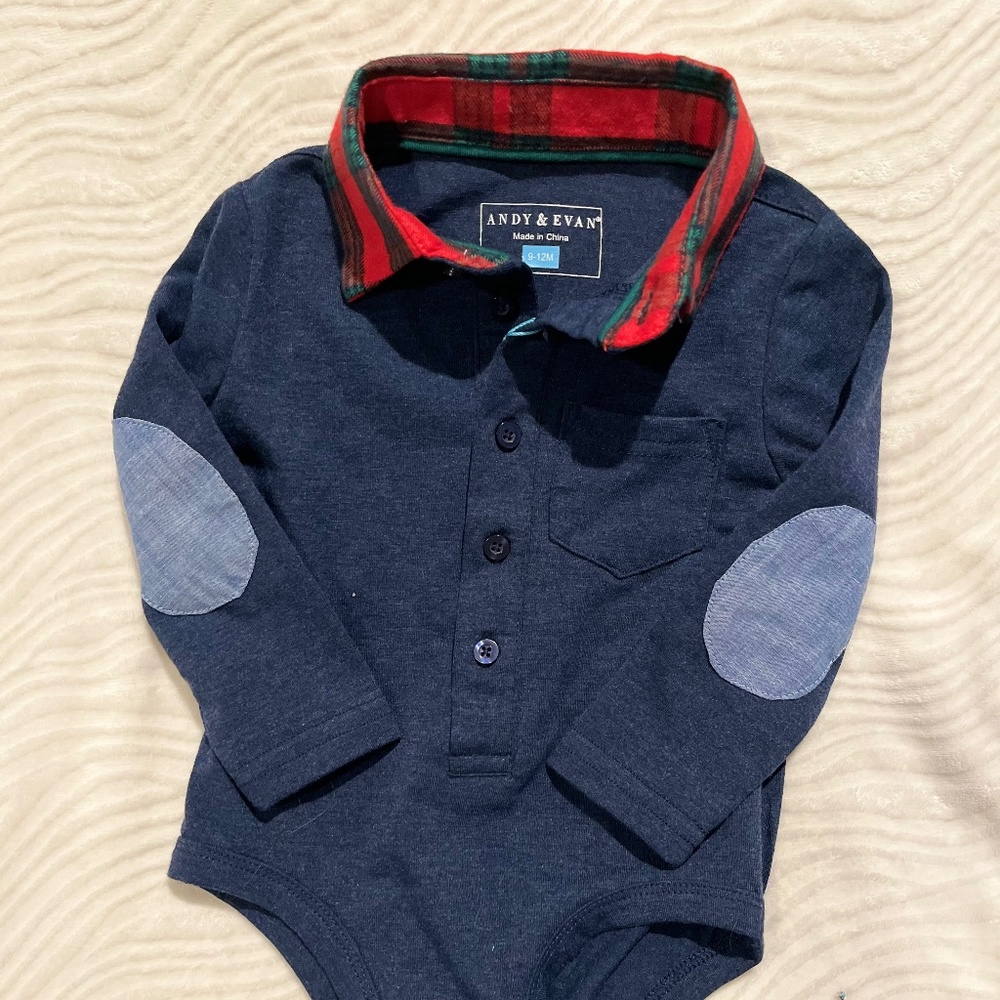 Boys Holiday Onesie